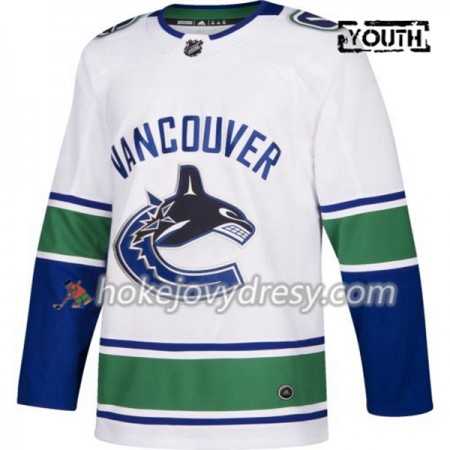 Dětské Hokejový Dres Vancouver Canucks Blank Adidas Bílá Authentic